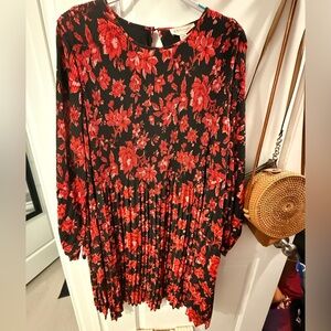 Philosophy Red Floral Dress